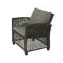 Alicante Seating Set – Black – 4 Piece